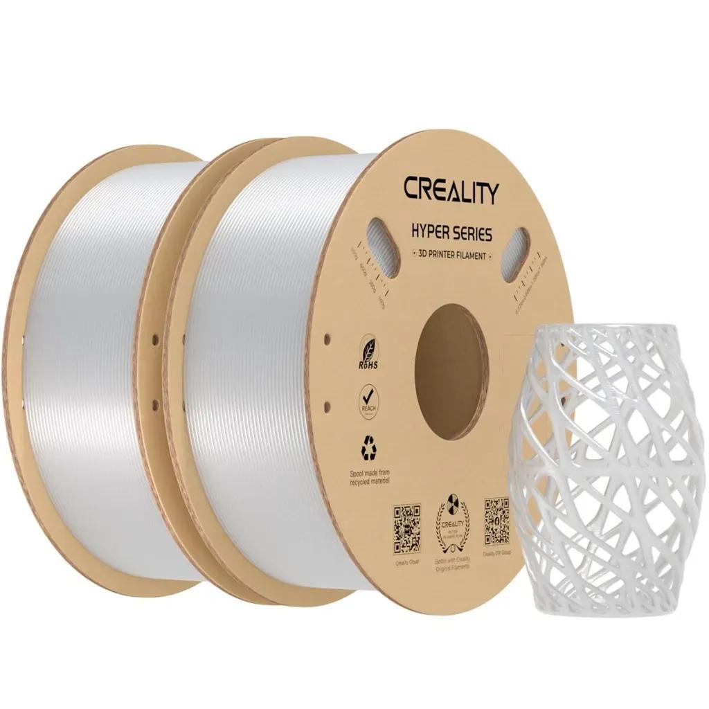 CrealityHyper-PETGValuePack2kg2xTransparent3DPrinterFilamentfastprint2kg1.76