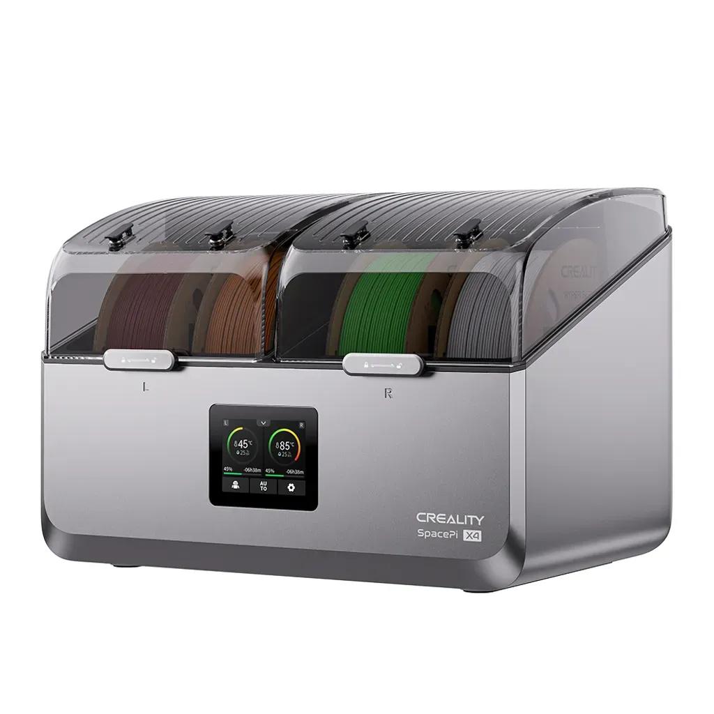 CrealitySpacePiX4FilamentDryerDryBoxfor4FilamentsAdjust40-70cOne-keysetfor12types