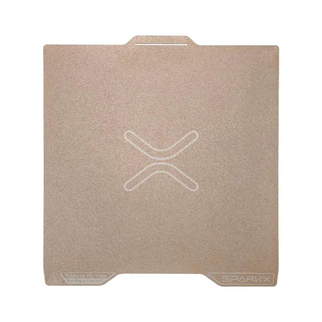 CrealitySparkXi7Dual-TexturePEIPlate-double-SidedGoldTexturePrintBed265x300