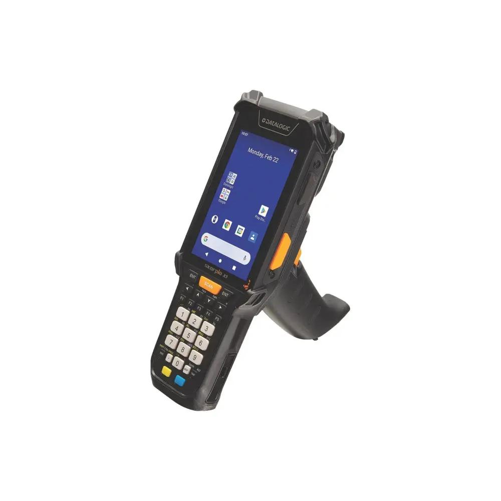 DTL SKORPIO X5 KIT PISTOL, 802.11X, 4.3" DISPLAY, BT V5, 3 GB _32GB, 28-KEY NUM, 2D SR, ANDROID 10, EXT. BATTERY. INCLUDES SINGLE DOCK, PS, RUBBER BOOT, BELT HOLSTER. POWER CORD NOT INCLUDED._1.webp