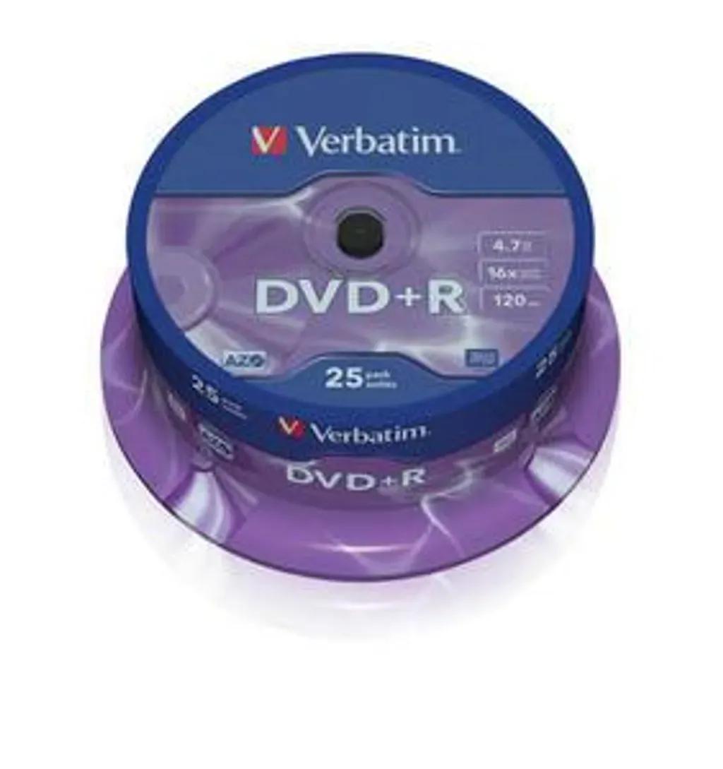 DVDRVERBATIM43500AZO4.7GB16XMATTSILVERSURFACE