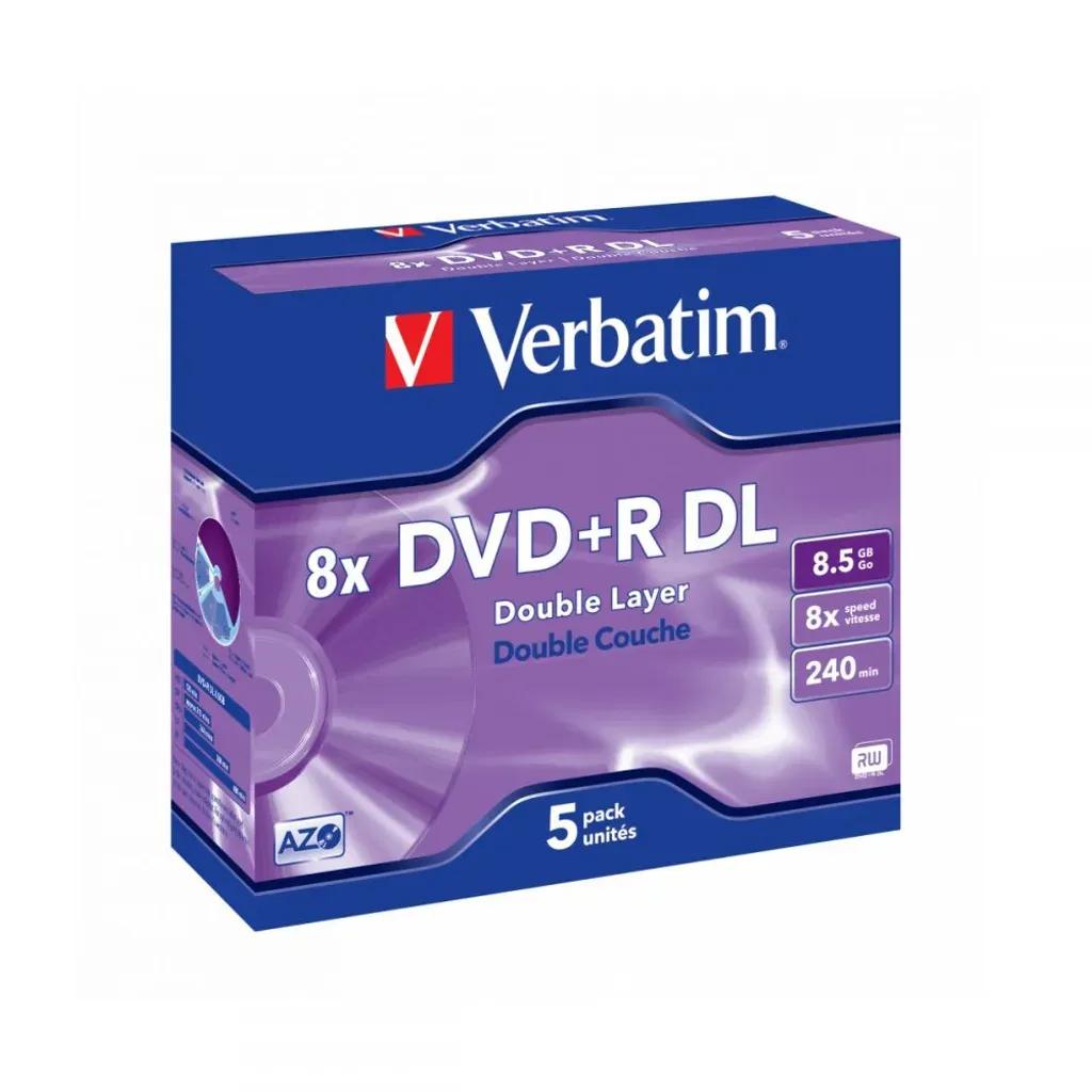 DVDRVERBATIM43541DOUBLELAYER8.5GB8XMATTSILVERSURF