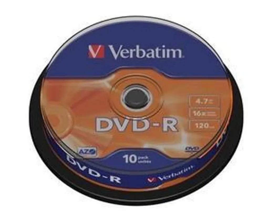 DVD-RVERBATIM43523AZO4.7GB16XMATTSILVERSURFACE