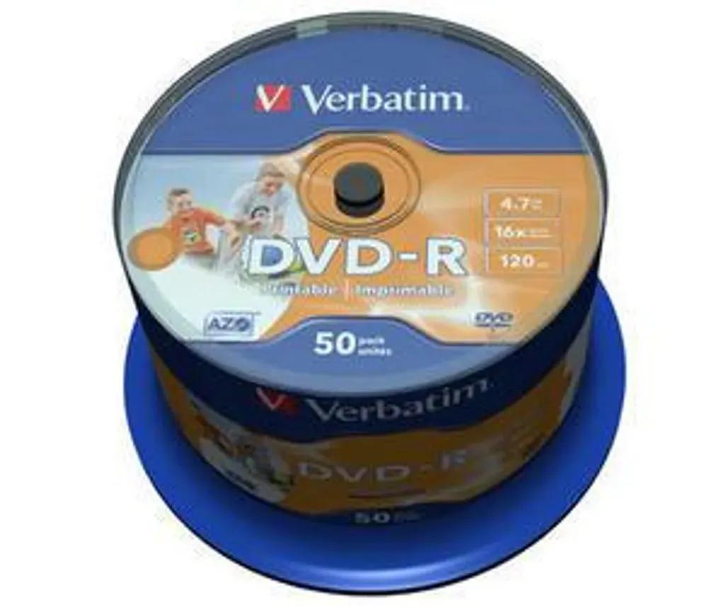 DVD-RVERBATIM43533AZO4.7GB16XWIDEPRINT.SURFACENON-ID