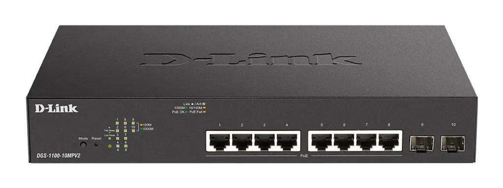 D-LINKDGS-1100-10MPV2SWITCH8xGbit2xGbitsfp
