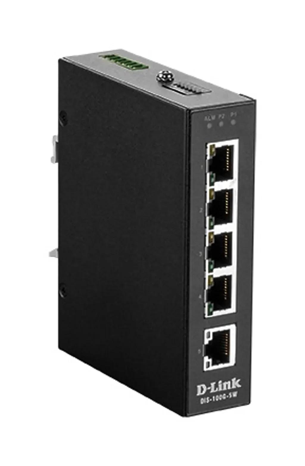 D-LINKINDUSTRIALSWITCHDIS-100G-5W5PORTGBIT