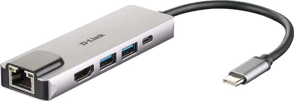 D-LINK DUB-M520 5-IN-1 USB-C HUB HDMI, ETH & PD_1.webp