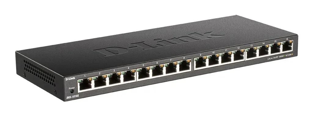 D-LINKSwitchDGS-1016S16-PortGigabitUnmanagedSwitch