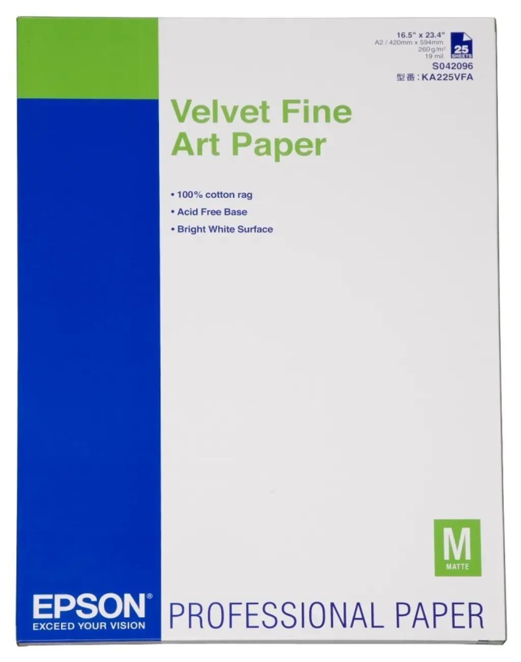 EPSONPaperVelvetFineArtC13S042096
