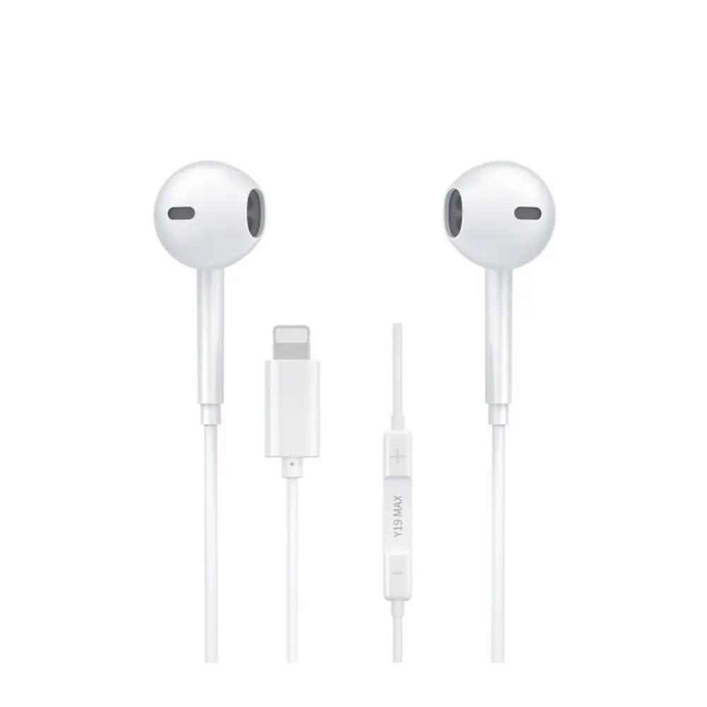 Earphone WK Y19 Max Lighting White_1.webp