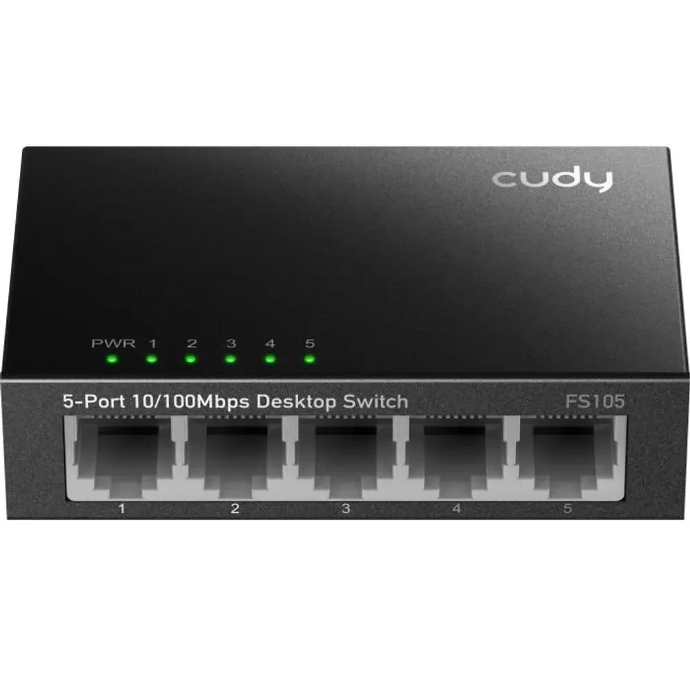 Fast thernet 5 port switch Metal Cudy FS105