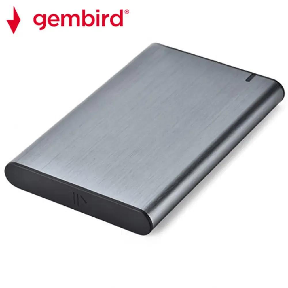 GEMBIRD USB 3.1 25 ENCLOSURE TYPE-C PORT GREY