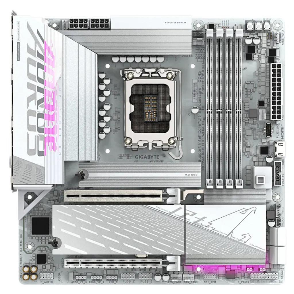 GIGABYTEMOTHERBOARDB860MAORUSELITEWIFI6ICEDDR51851MATX