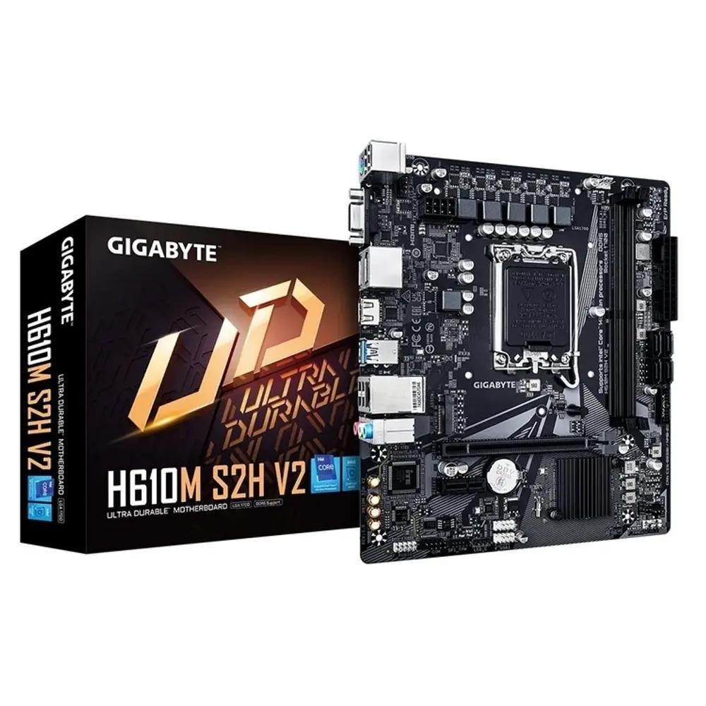 GIGABYTE MOTHERBOARD H610M S2H V2 DDR5 1700 MATX
