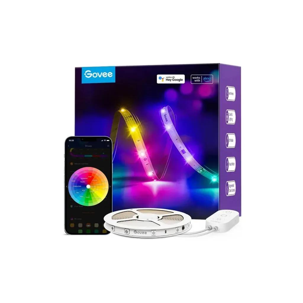 GOVEEH618ARGBICBASICWI-FIBLUETOOTHLEDSTRIPLIGHTS5METER