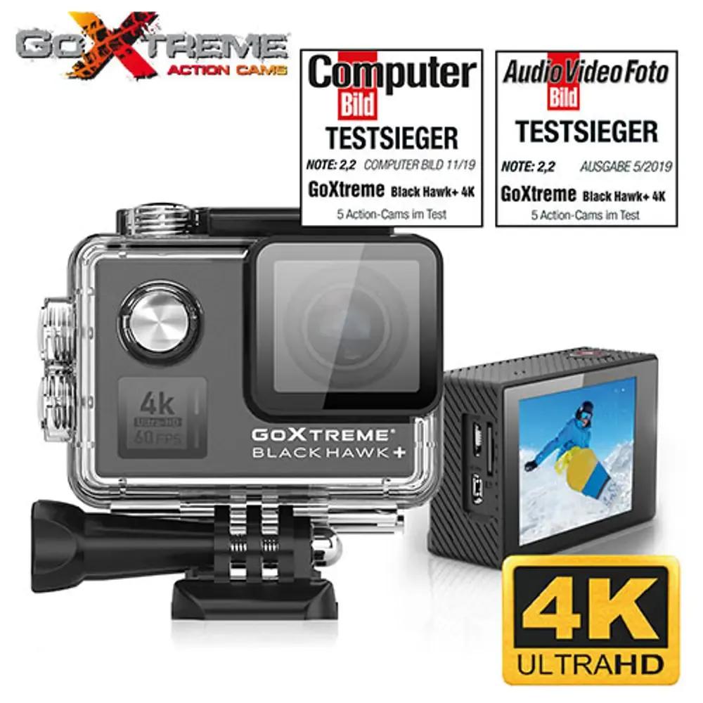 GOXTREME ACTION CAMERA BLACK HAWK 4K60fps with EIS