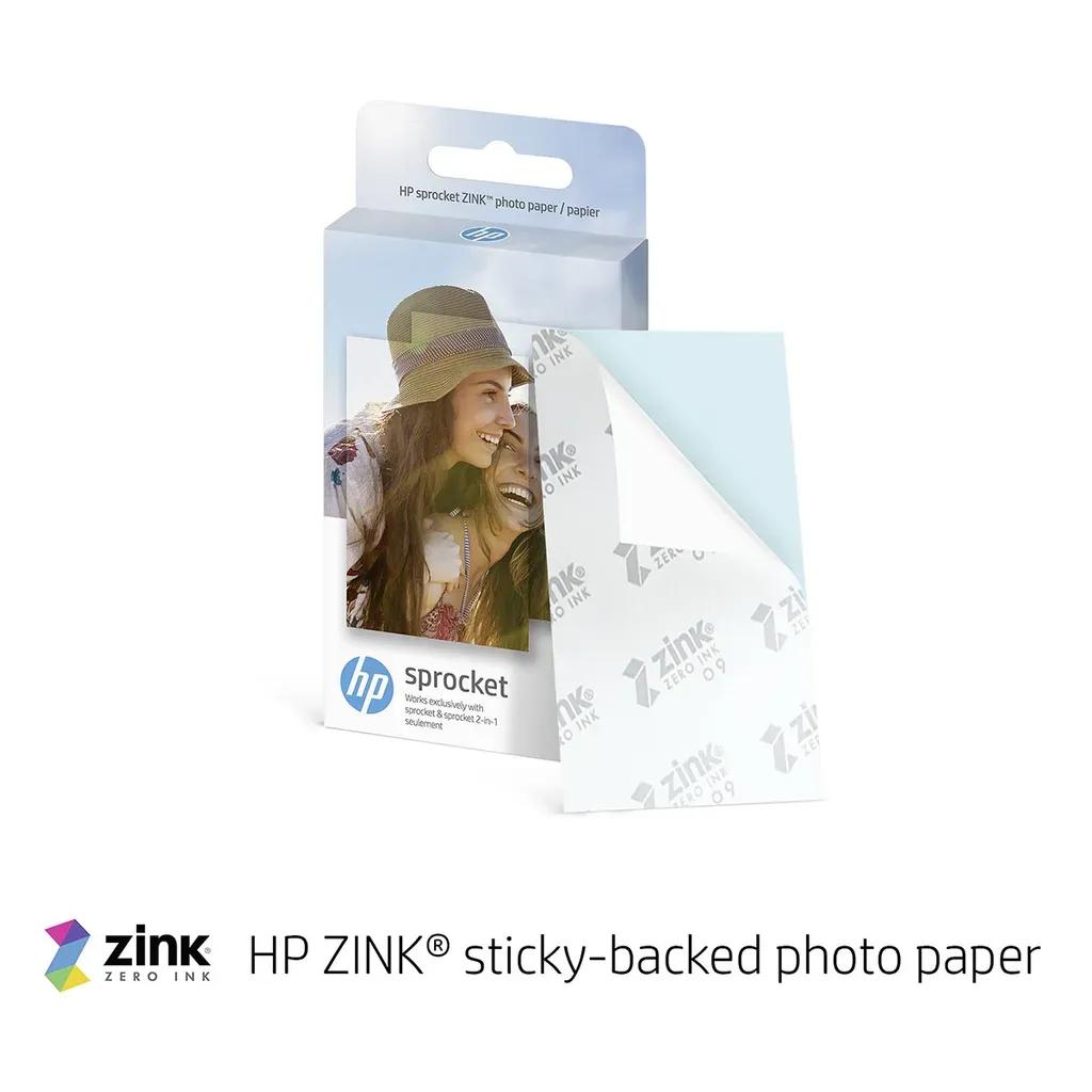HPZINKPaper20Pack2x3