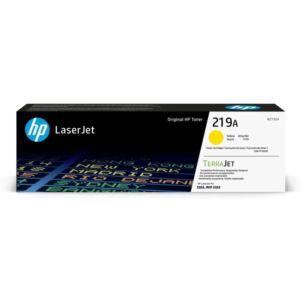 HP219AYellowLaserJetTonerCartridgeW2192AHPW2192A