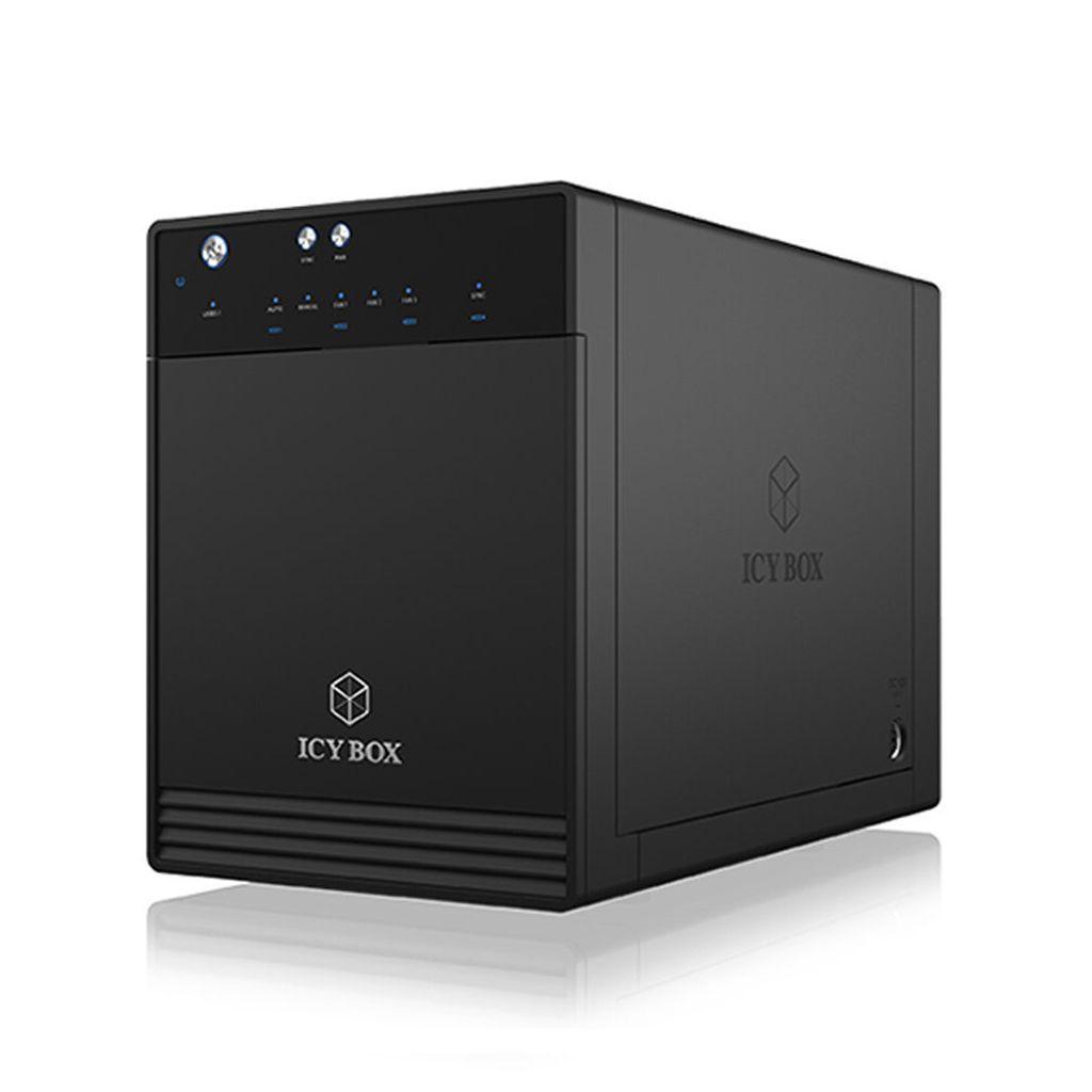 ICYBOXEXTERNALTYPE-C3.24-BAYJBODENCLOSUREFOR3.5SATAHDD