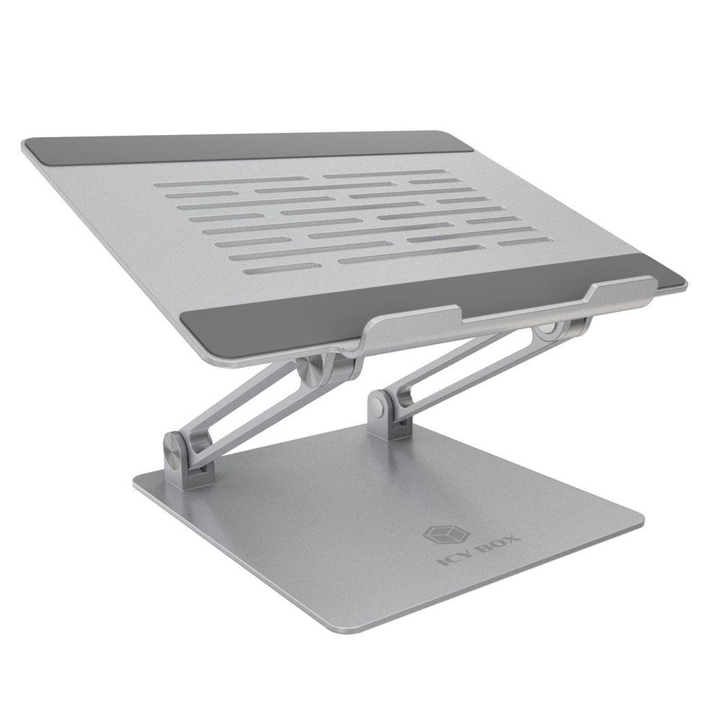 ICYBOXNON-SLIPHEIGHTADJUSTABLENOTEBOOKHOLDER17SILVER