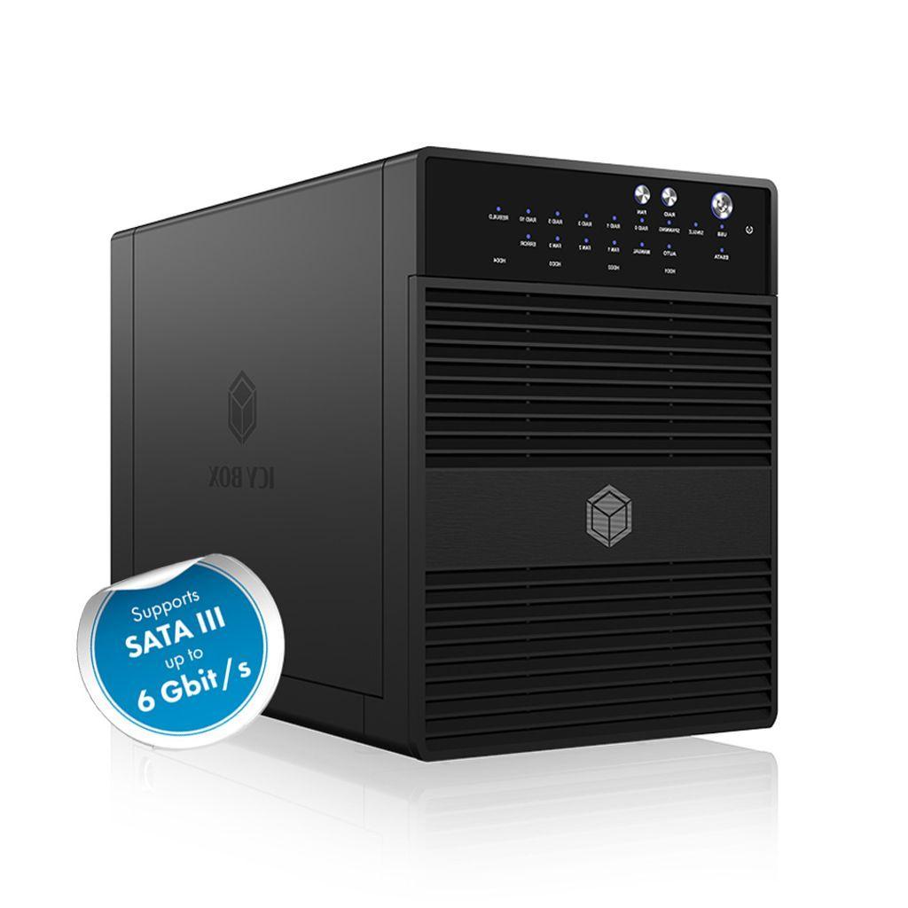ICYBOXRAIDENCLOSUREUSB3.2eSATAHOSTFOR4xHDDWITHFAN