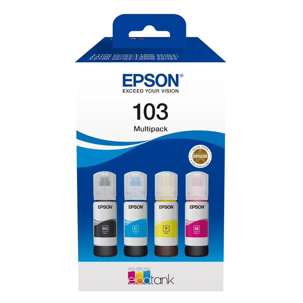 Ink Epson T00S64A Black C+M+Y multipack 4x65ml_1.webp