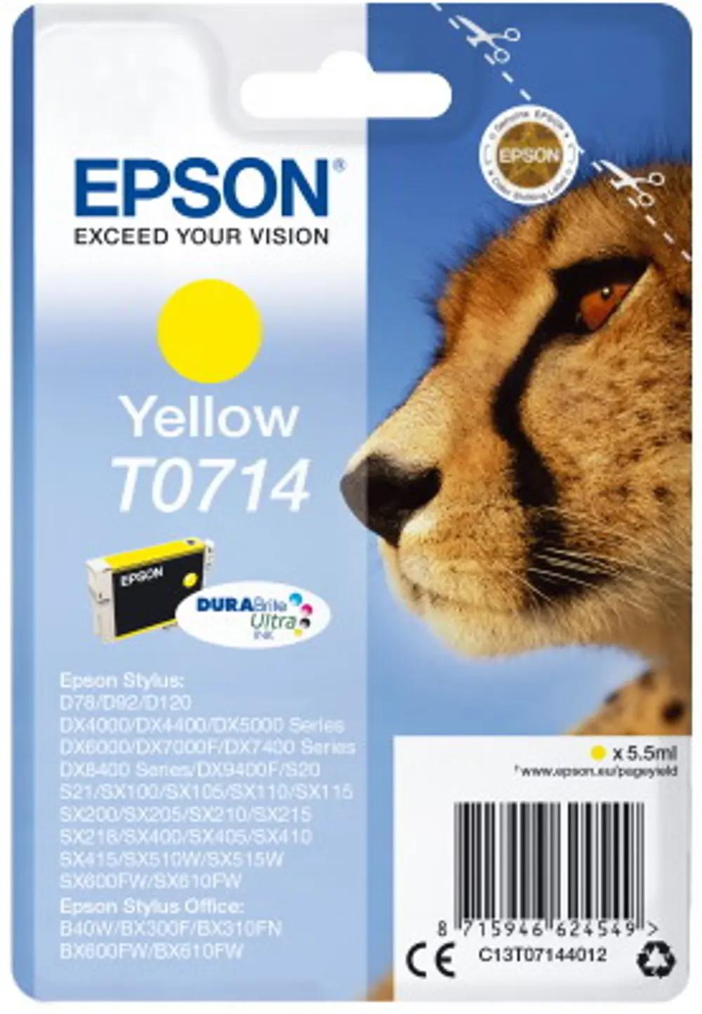 Ink Epson T0714 C13T07144020 Ultra Yellow - 5,5ml_1.webp