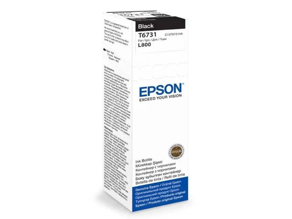Ink Epson T67314A Black in bottle (70ml) Dye Colour Ink_1.webp