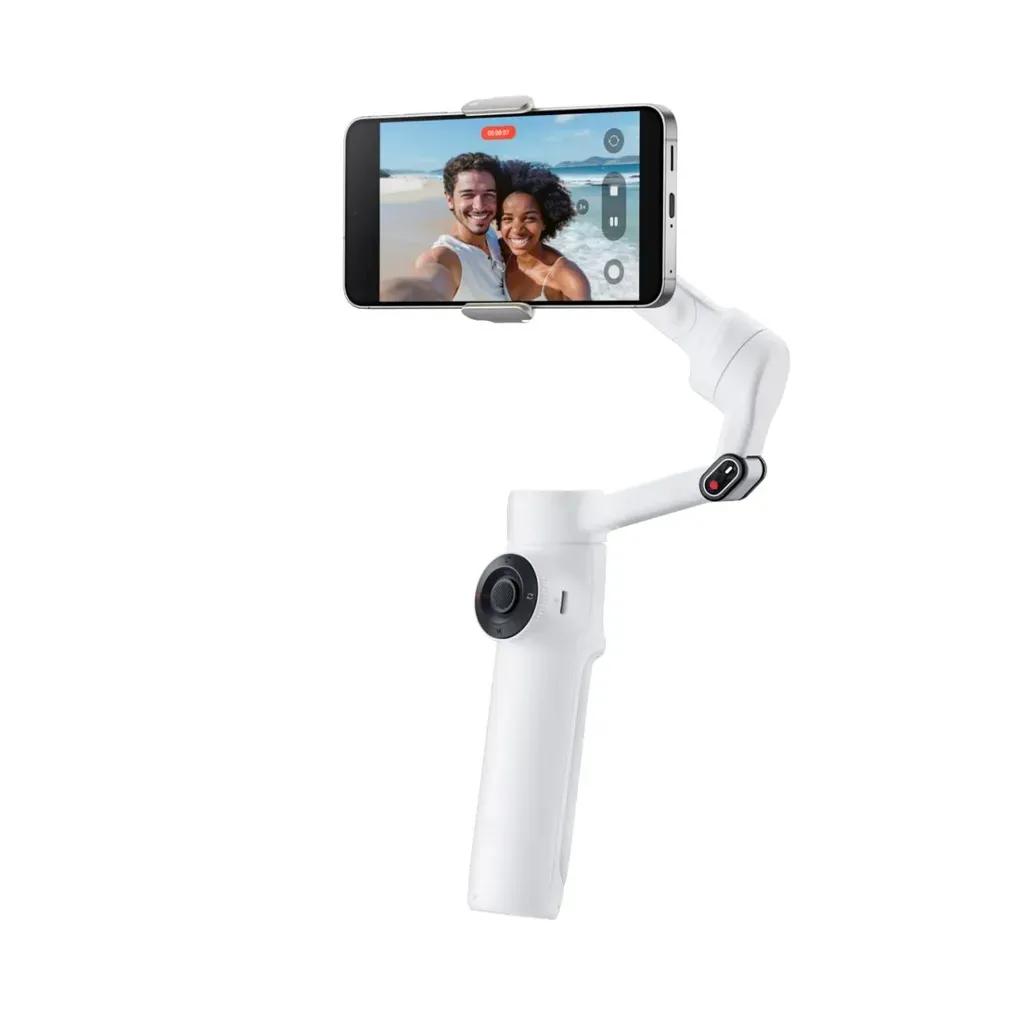 Insta360Flow2StandardBundleWhite-A.I.PoweredGimbalStabilzerforSmartphoneUSB-C