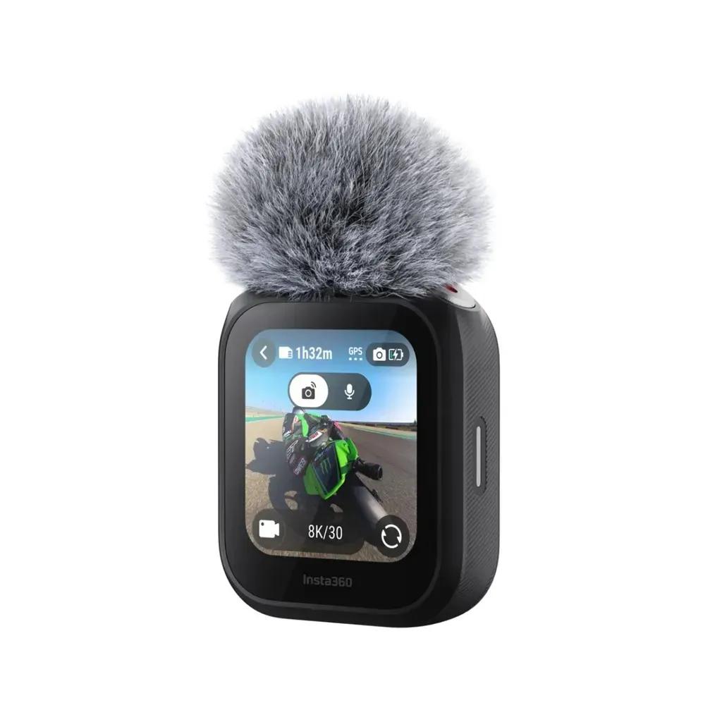 Insta360GPSPreviewRemotewithBuilt-InMic-Remotecontrolupto100mMultipleMountingoptions