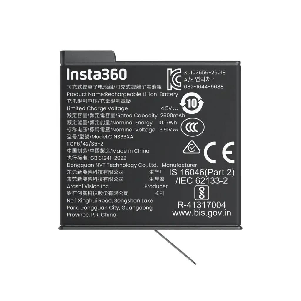 Insta360X6XtremeBattery