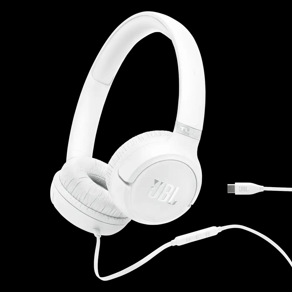JBLUSB-CWiredHeadphonesTune530CWhite