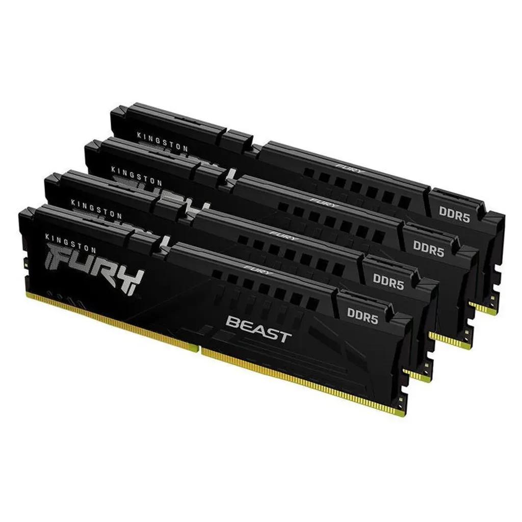 KINGSTONMemoryKF552C40BBK4-128FURYBeastBlackDDR55200MTs128GBkitof4