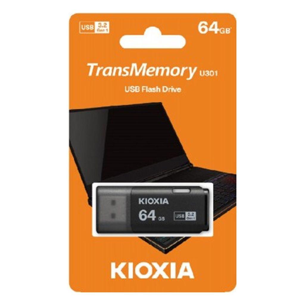 KIOXIAUSB3.2FLASHSTICK64GBHAYABUSABLACKU301
