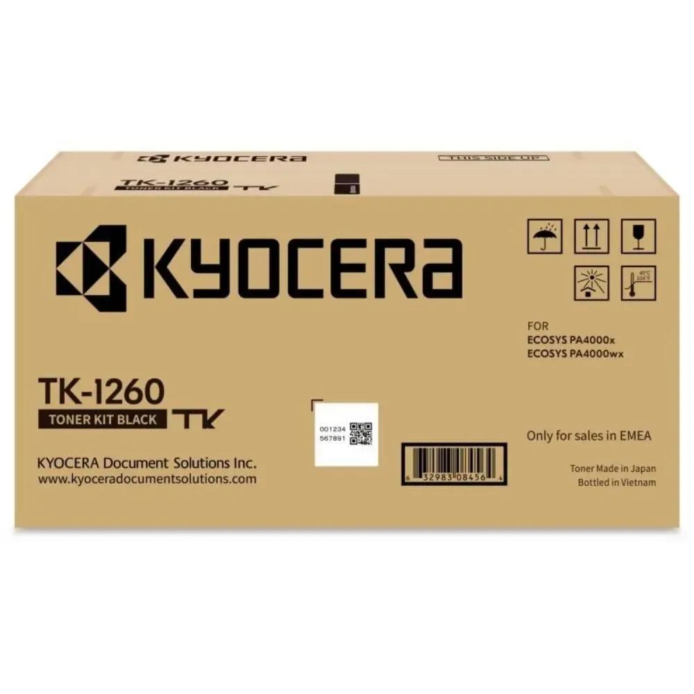 KYOCERAECOSYSPA4000XTONERBLACKTK-1260KYOTK1260