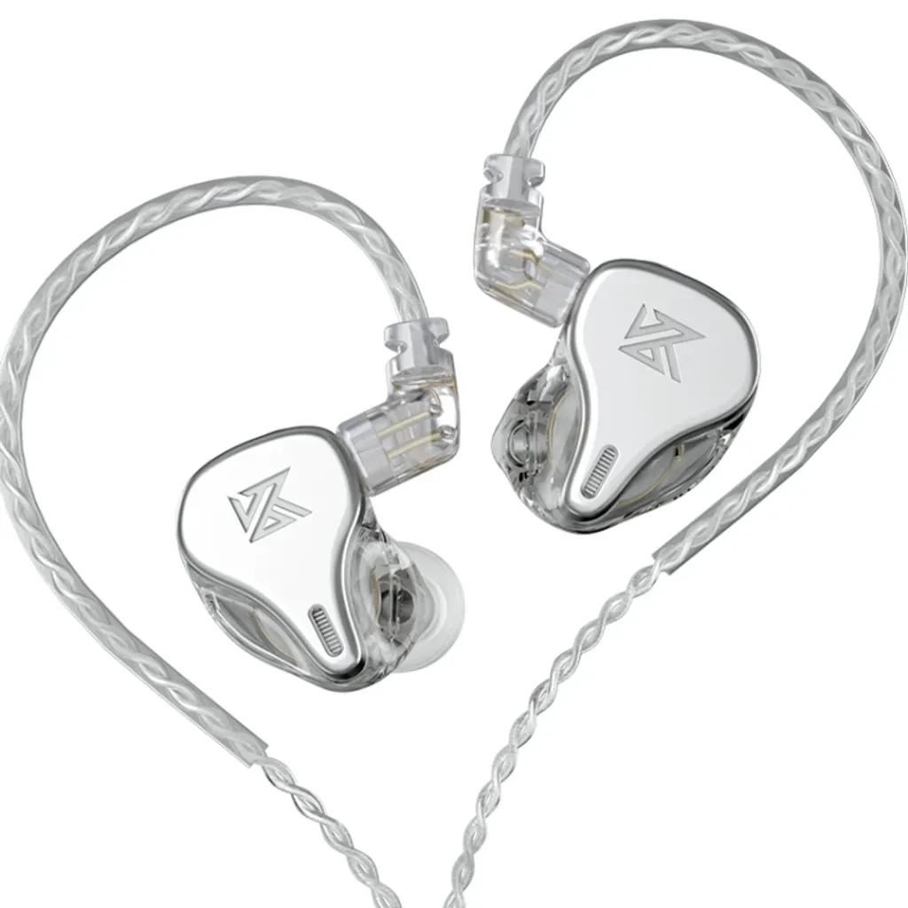 KZDQ6SilverNoMic-IEM35HBBTunedImprovedInEarMonitorEarphones3DDDynamic