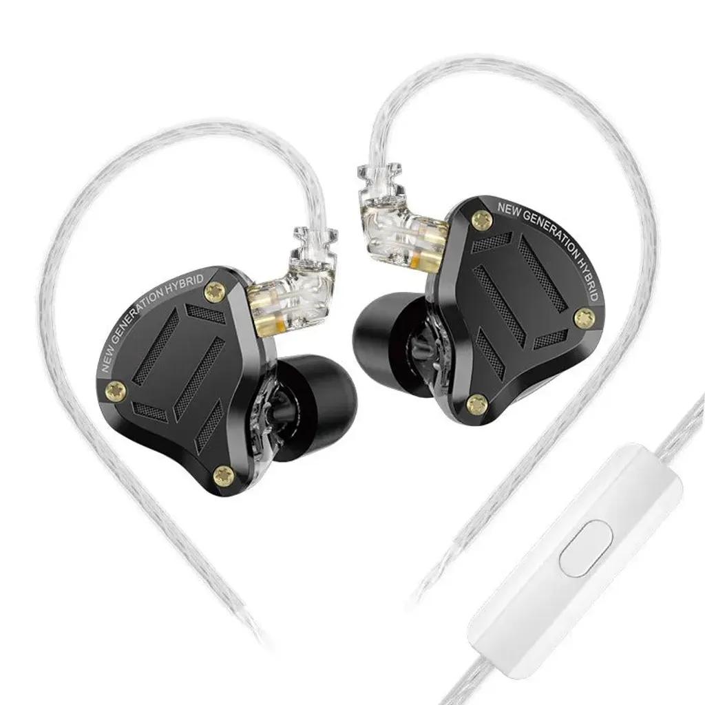KZZS10PRO2WithHDMic-IEM35InEarMonitorEarphones4-levelswitchHybrid10mmmetalst