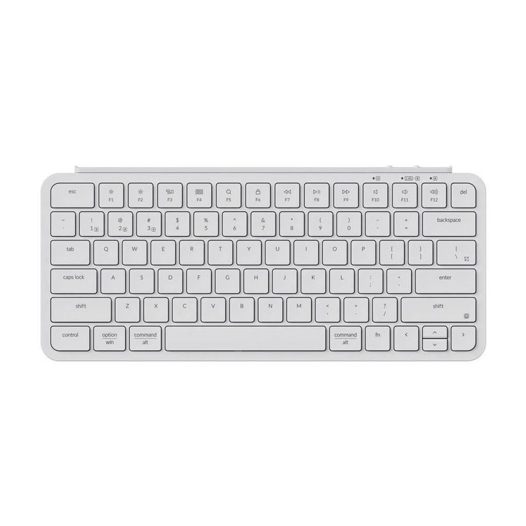 KeychronB1ProB1P-K8UltraslimMiniWirelessKeyboardZMKOnlinecustomize-IvoryWhite75US