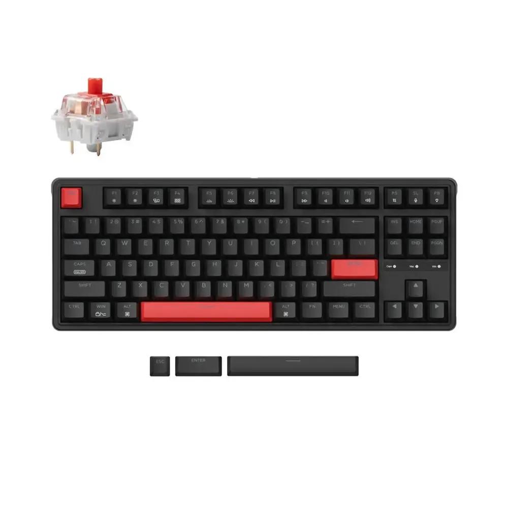 KeychronC3ProC3P-H1QMKVIAMechanicalRedSwitch-HotSwappableUSLayout