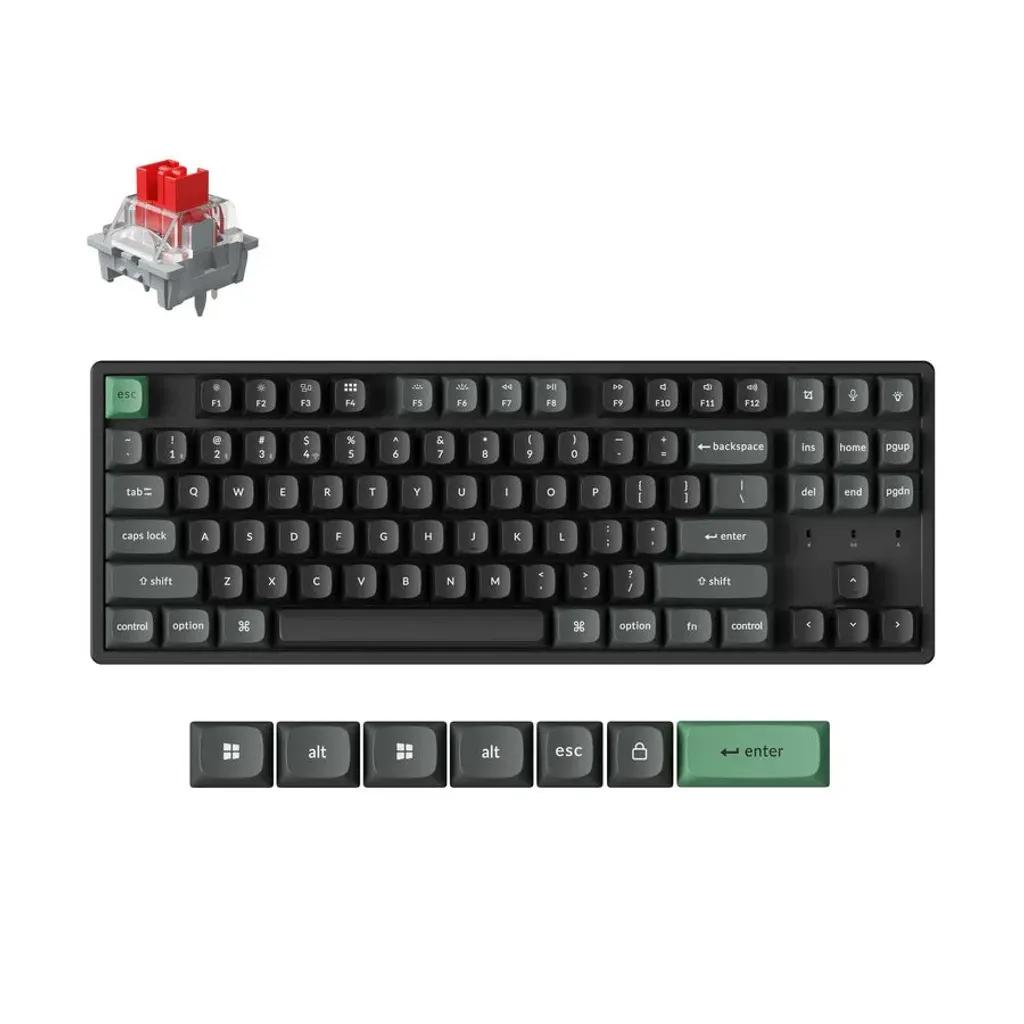 KeychronK8UltraK8U-J1ZMKWireless8KMechanicalKeyboardRedSwitchHot-Swap80UsLayout