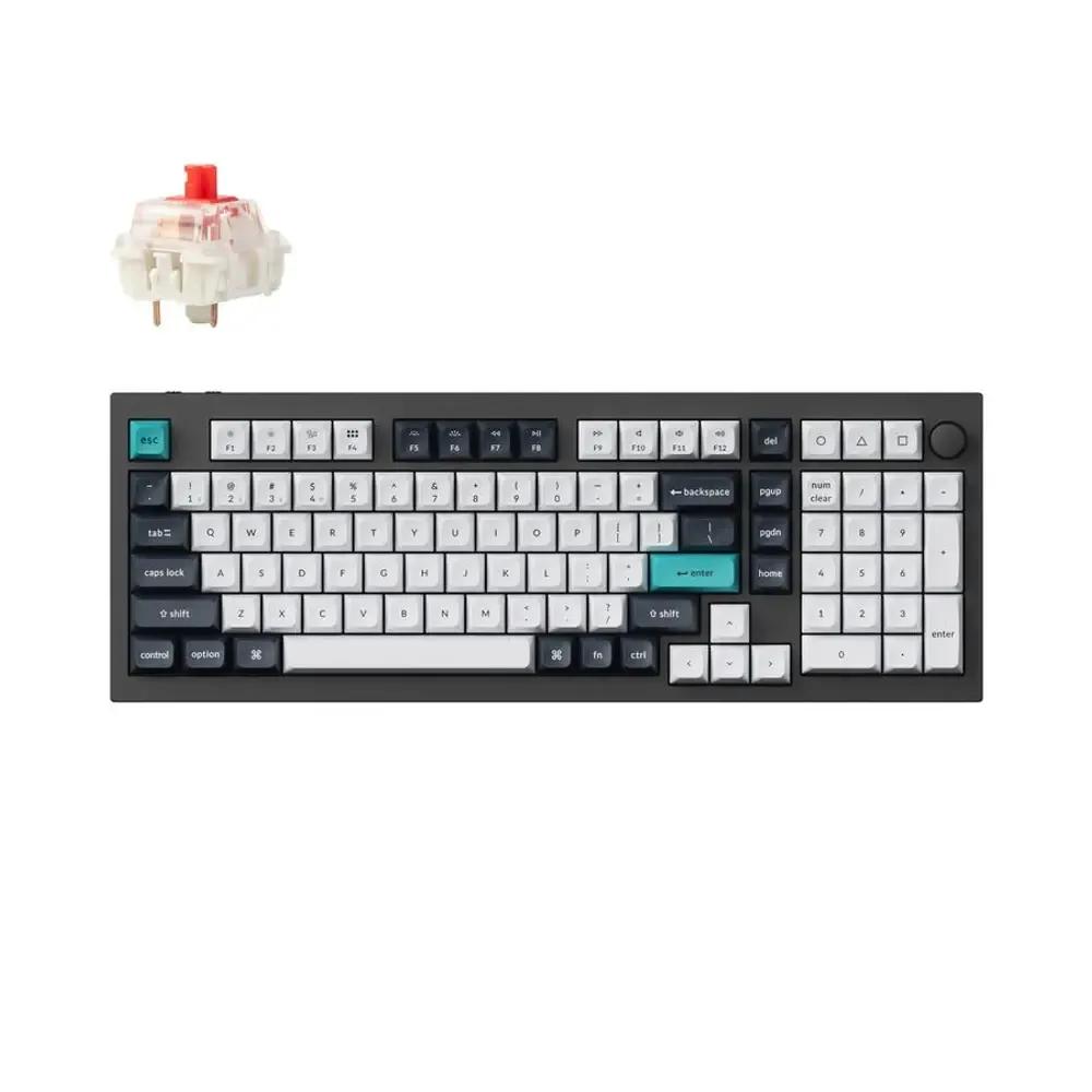 Keychron Q5 Max QMKVIA Q5M-M1 Wireless Custom Mechanical Keyboard-Red Switch US Layout