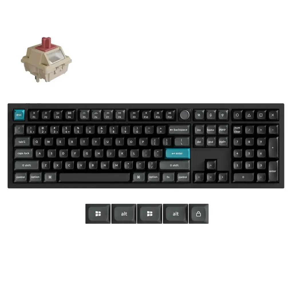KeychronQ6UltraQ6U-M1ZMKRGB8KWirelessCustomMechanicalKeyboard-RedSwitch100US