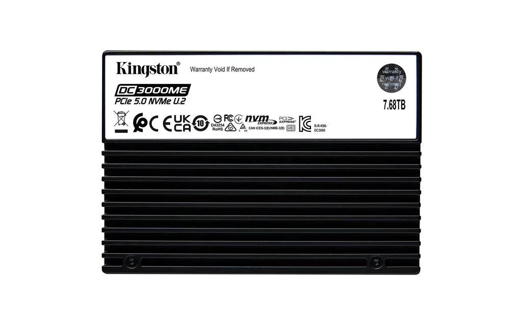 KingstonTechnology7.68TBDC3000MEU.2PCIe5.0NVMeTCGOpalEnterpriseSSD