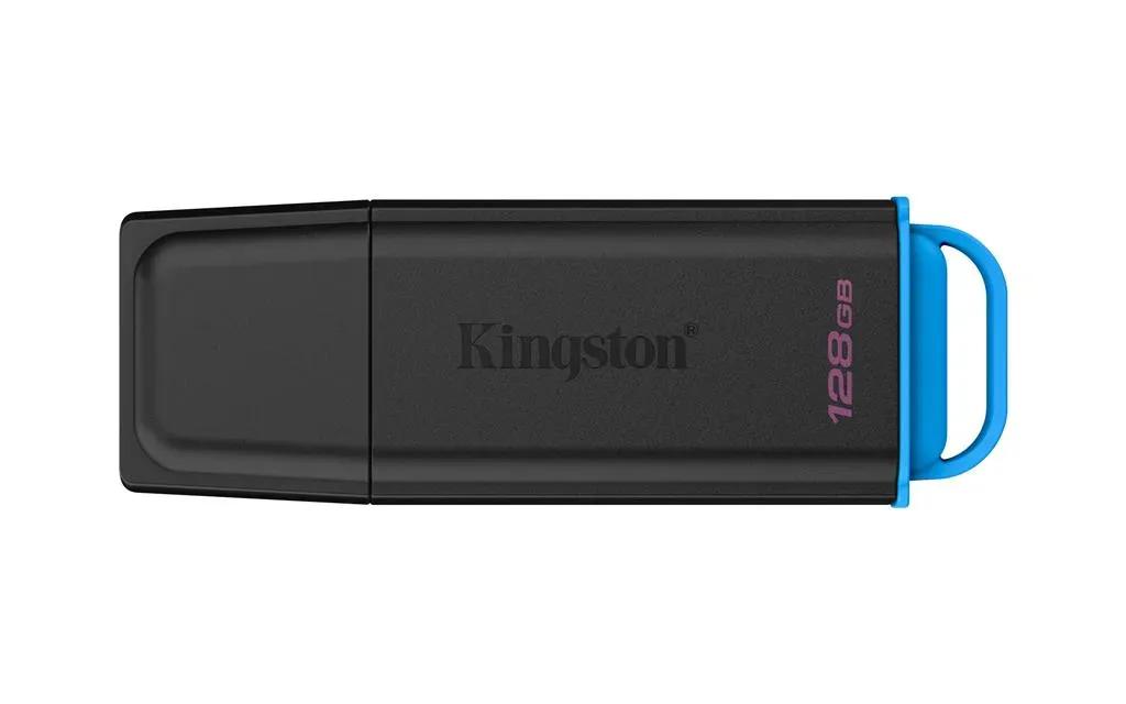 KingstonTechnologyDataTraveler128GBPortableUSB3.2Gen1ExodiaBlackBlue