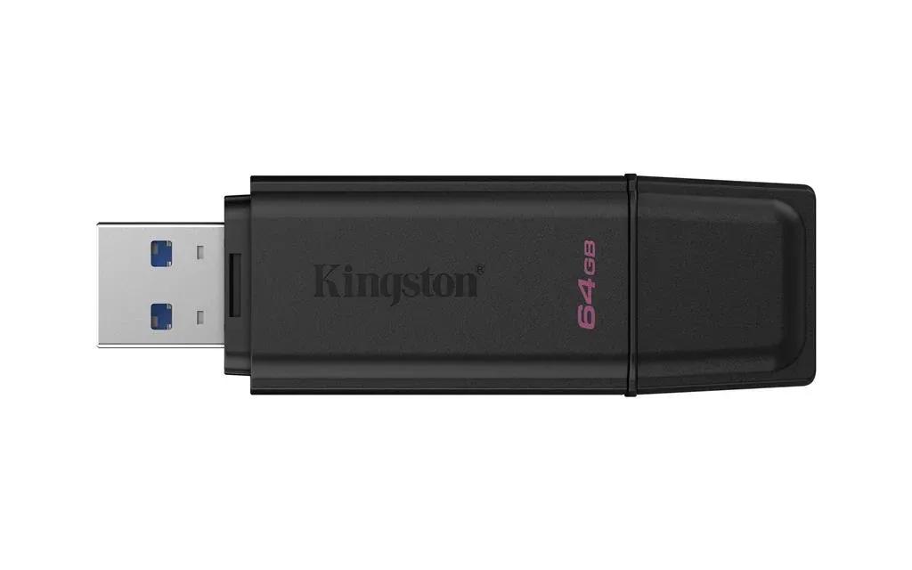 KingstonTechnologyDataTraveler64GBPortableUSB3.2Gen1ExodiaBlack