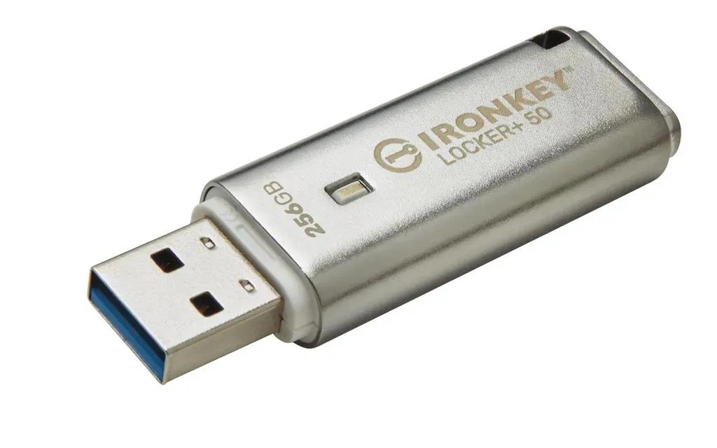 KingstonTechnologyIronKey256GBLockerPlus50AESEncryption