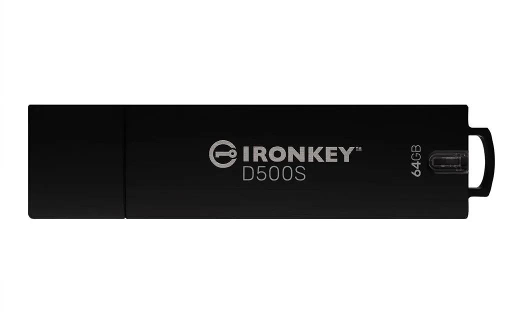 KingstonTechnologyIronKey64GBD500SFIPS140-3Lvl3PendingAES-256