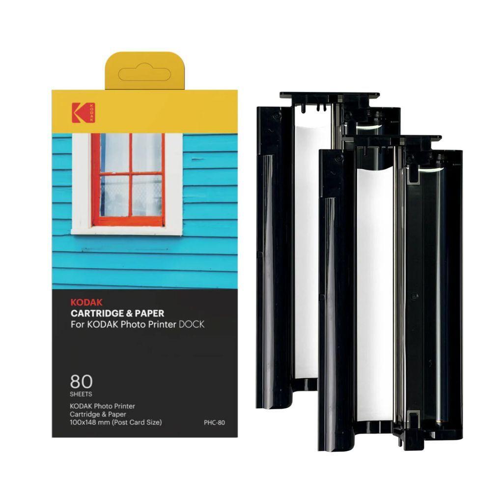 KodakPHC-80-GlossyPhotoPaper10x15cmforWLANKodakPhotoPrinterDockPlus