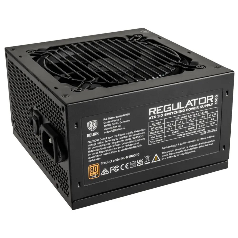 Kolink REGULATOR 1000W Modular 80+ Gold PSU Power Supply Gen 5. ATX 3.0_1.webp
