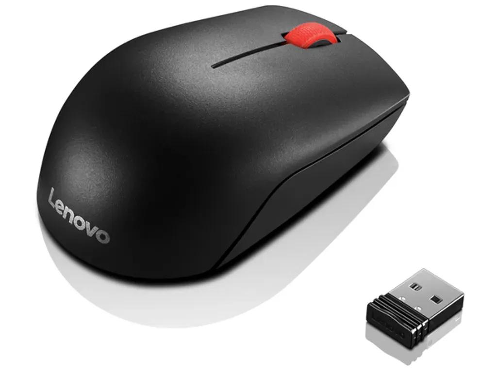 LENOVOEssentialCompactWirelessMouseBlack